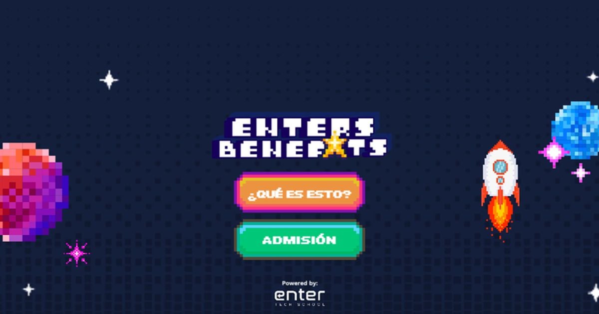 Enters Benefits | Enter Tech School